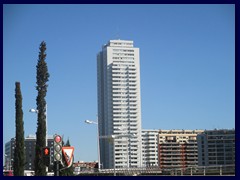 City of Arts and Sciences 013 - Torre de Francia, 35 floors, built 2002. Second tallest in Valencia.